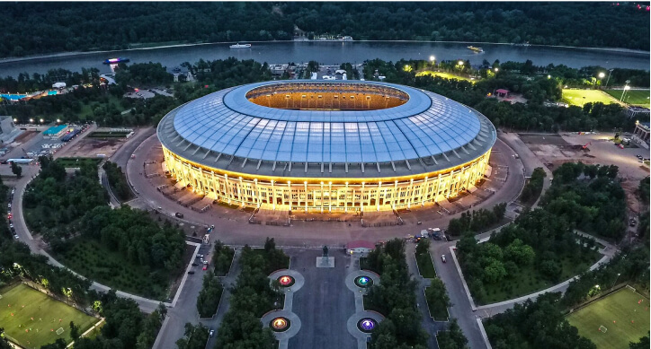 Реконструкция купола БСА Лужники