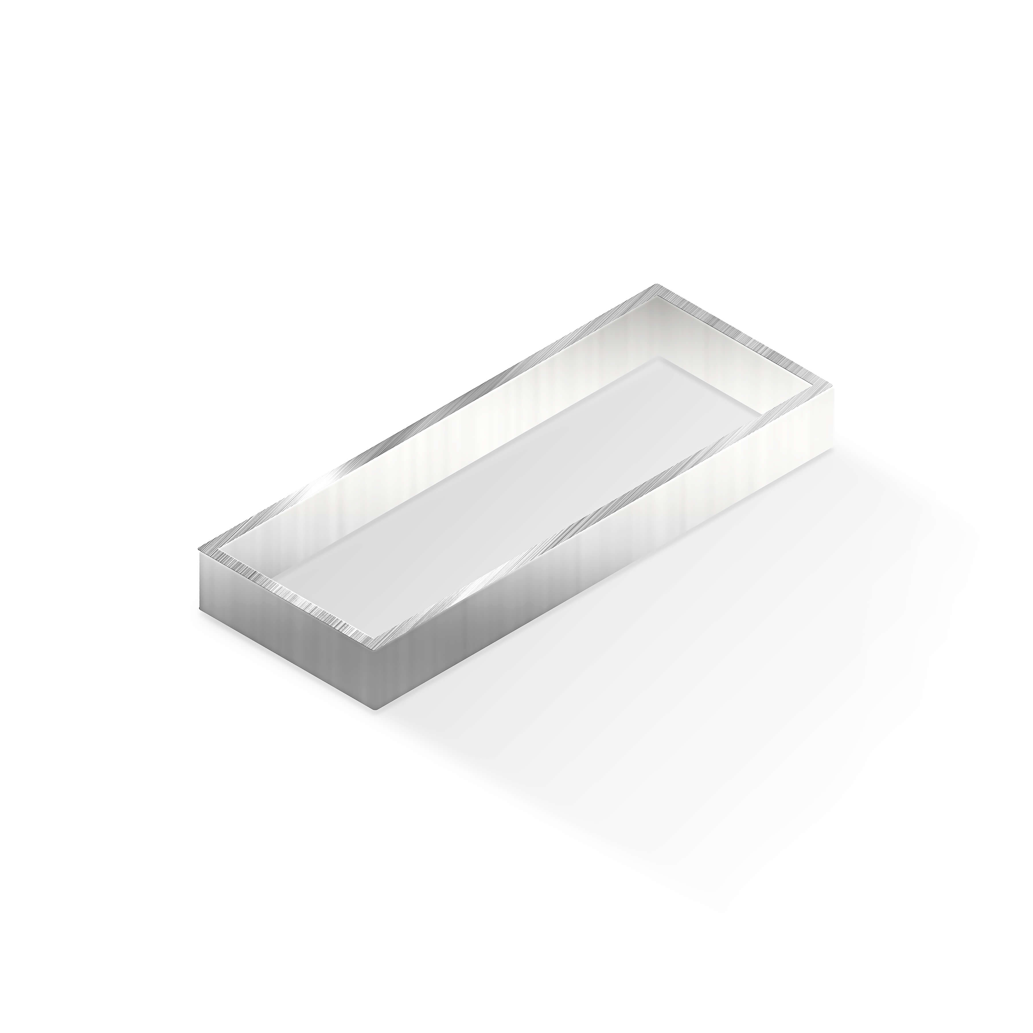 Профиль алюминиевый прямоугольный 100x18x2