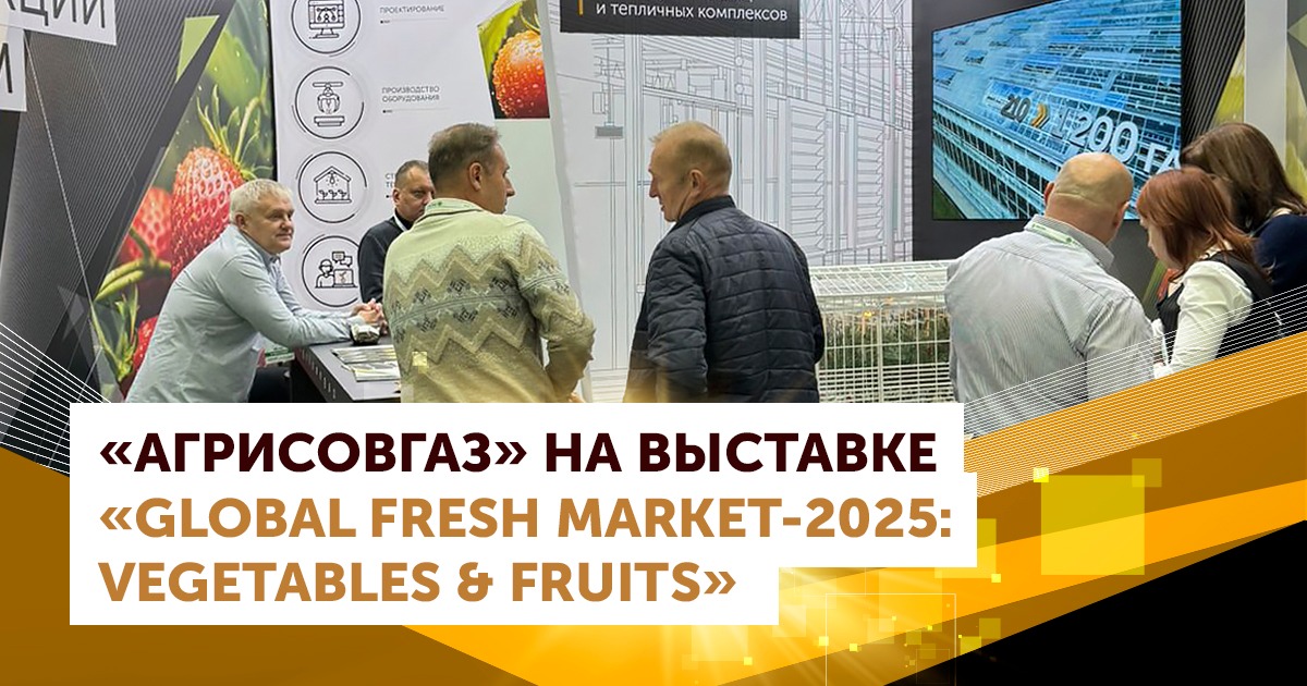 Стенд АГРИСОВГАЗА на выставке Global Fresh Market!