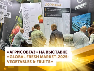 Стенд АГРИСОВГАЗА на выставке Global Fresh Market!