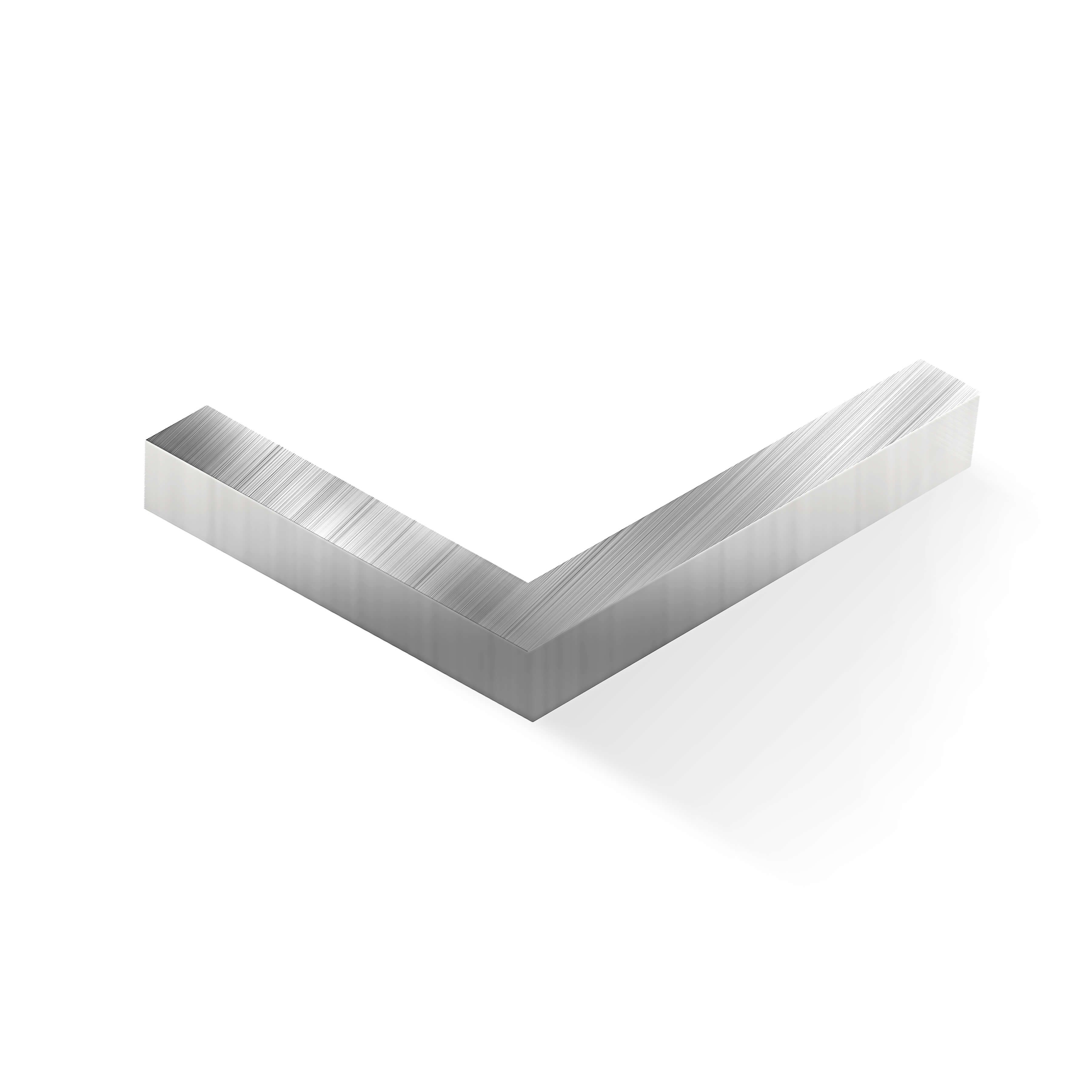 Профиль угловой алюминиевый 90x40x2