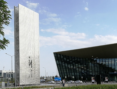 20-ти метровая стела, аэропорт «Гагарин», г. Саратов