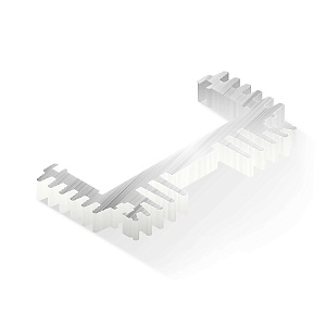 Профиль светодиодный 85x42