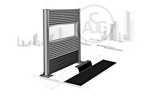 Стойка шумозащитная I-образная